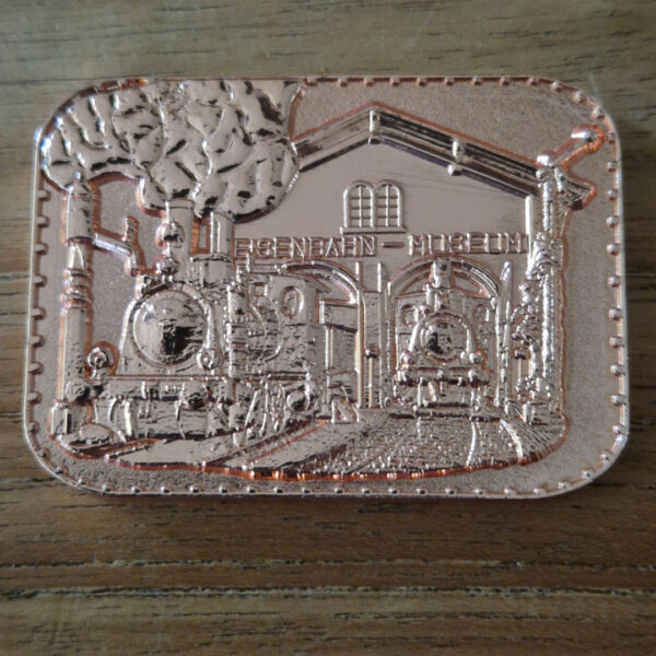 Kuckucksbähnel Geocoin - Eisenbahn Geocoin - Lok Geocoin – Bild 2