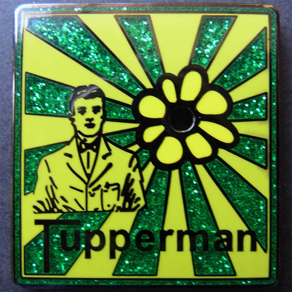 Tupperman Geocoin - Reviewer Geocoin – Bild 6
