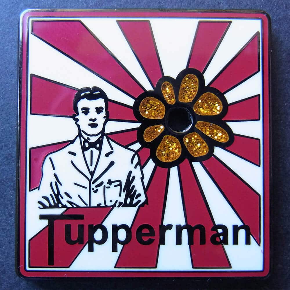 Tupperman Geocoin - Reviewer Geocoin – Bild 5