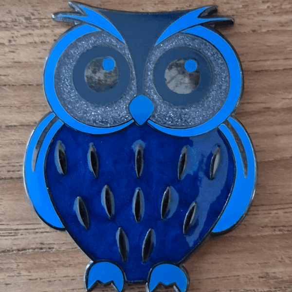 Owl Geocoin - Eulen Geocoin – Bild 15